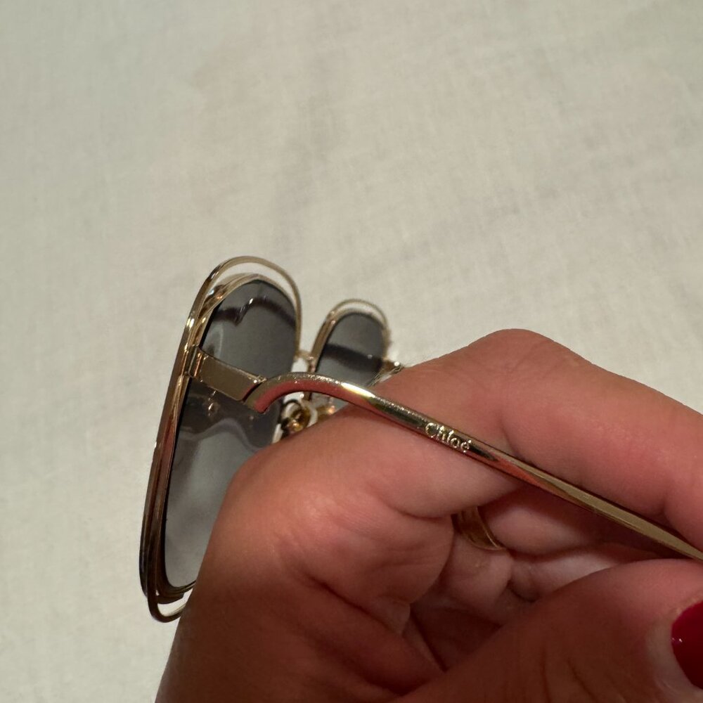 Chlo Oversized Gradient Sunglasses Ch00777sk 001 - image 5